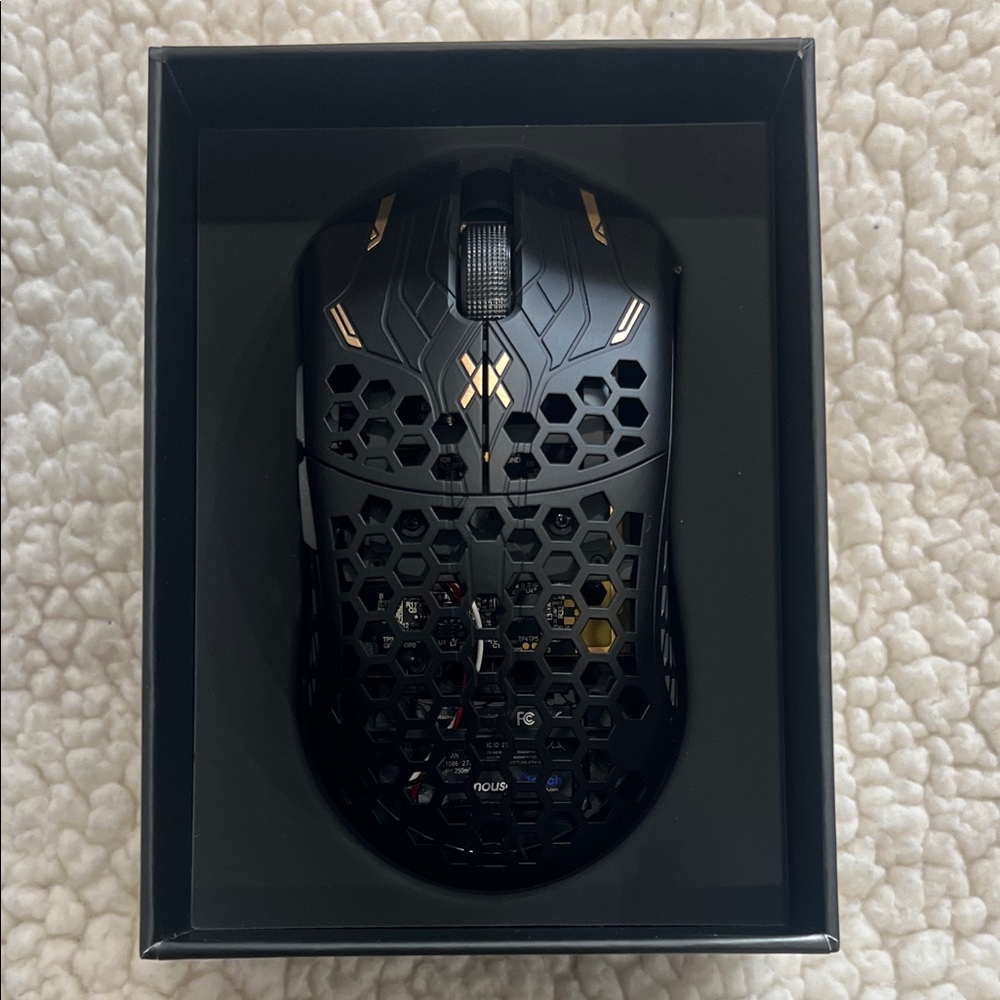 Finalmouse ultralightx Black Gaming Mouse